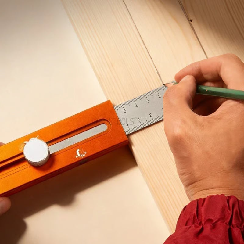 ExactMark 📏Multifunctionele meet- en markeerliniaal