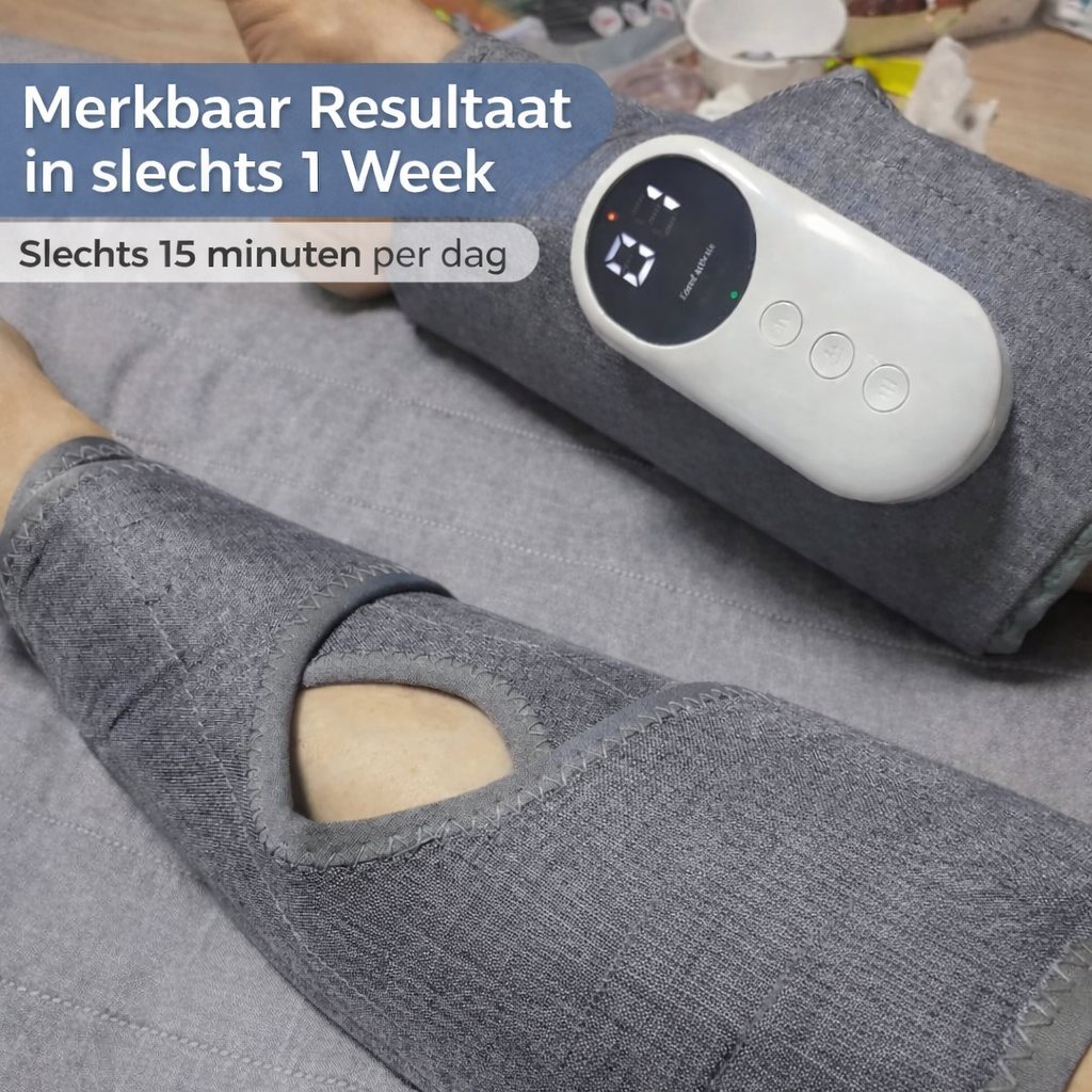 Lunéra Heat & Air Massage - 3-in-1 massageapparaat voor pijnvrije en gerevitaliseerde benen