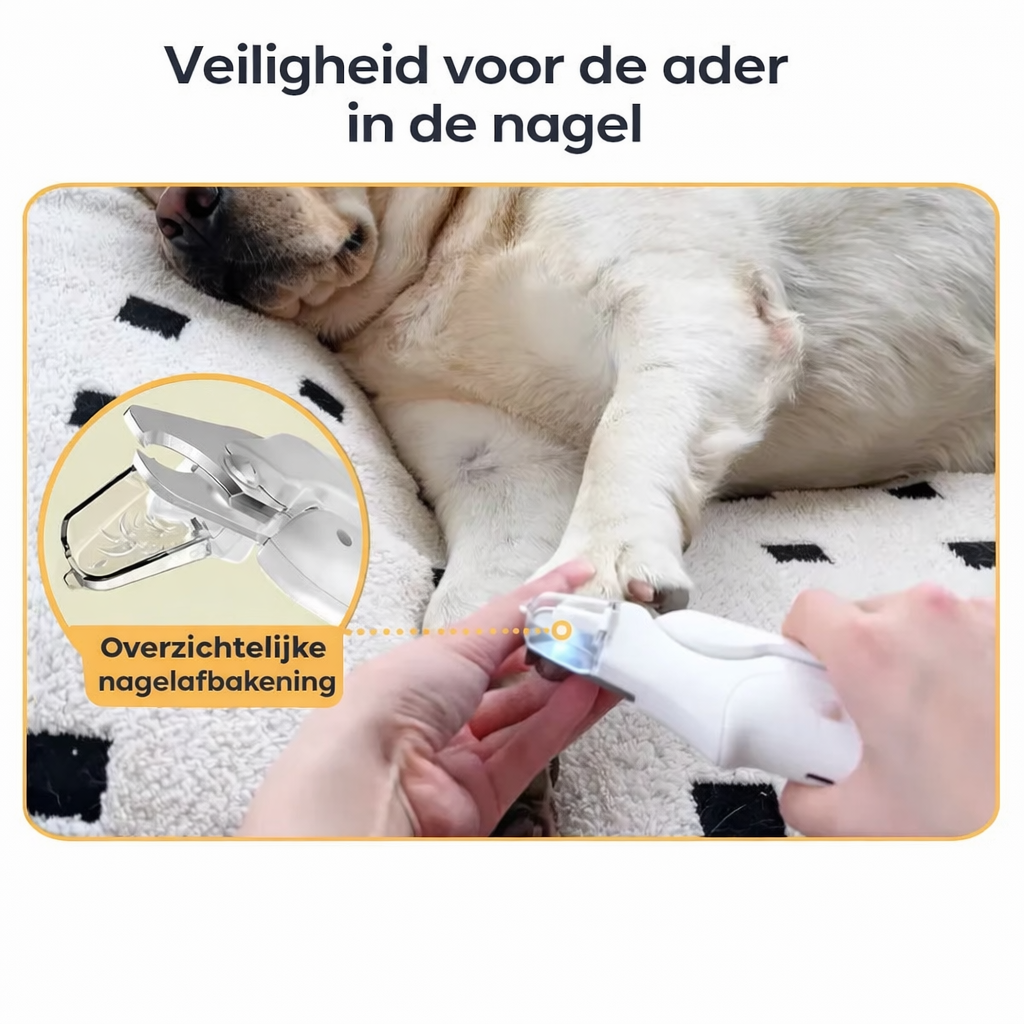 LichtKnip Pro – Veilig en stressvrij nagels knippen voor uw huisdier