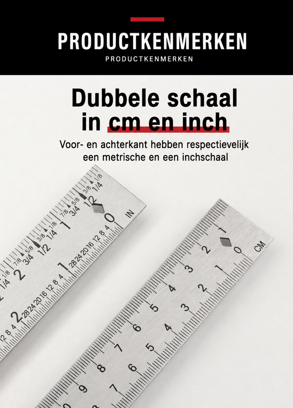ExactMark 📏Multifunctionele meet- en markeerliniaal