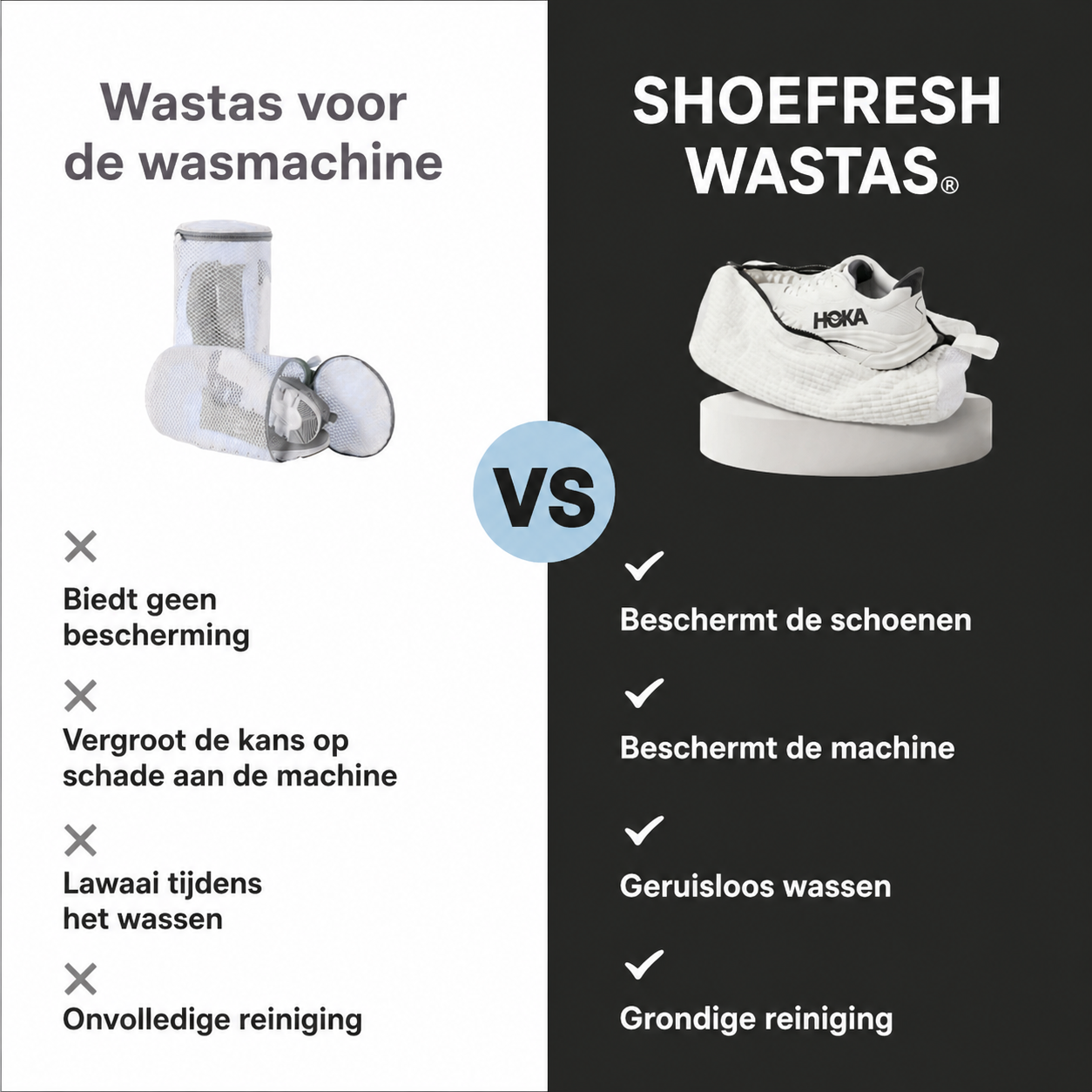 ShoeFresh Wastas – Het schoonmaken van je schoenen was nog nooit zo eenvoudig.