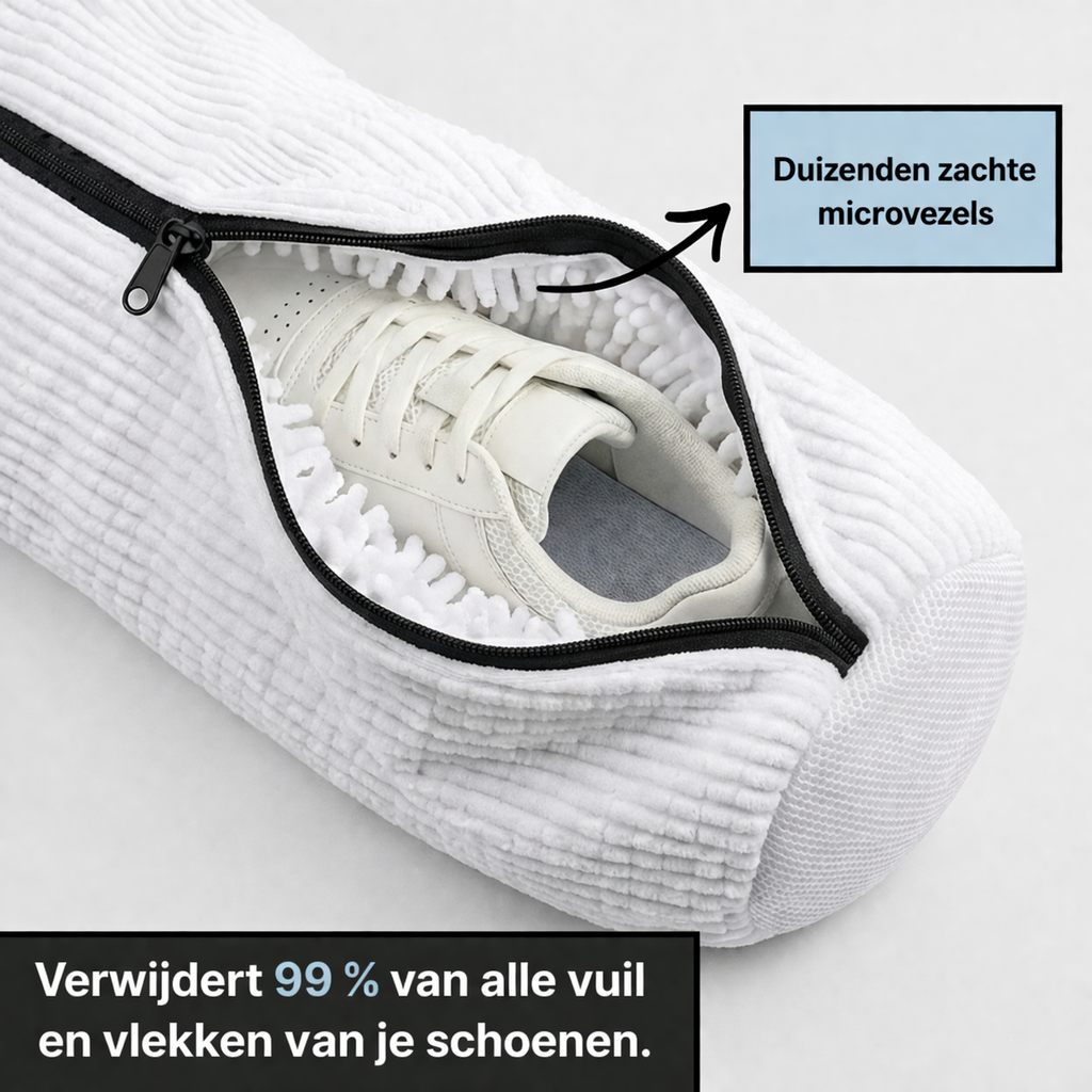 ShoeFresh Wastas – Het schoonmaken van je schoenen was nog nooit zo eenvoudig.