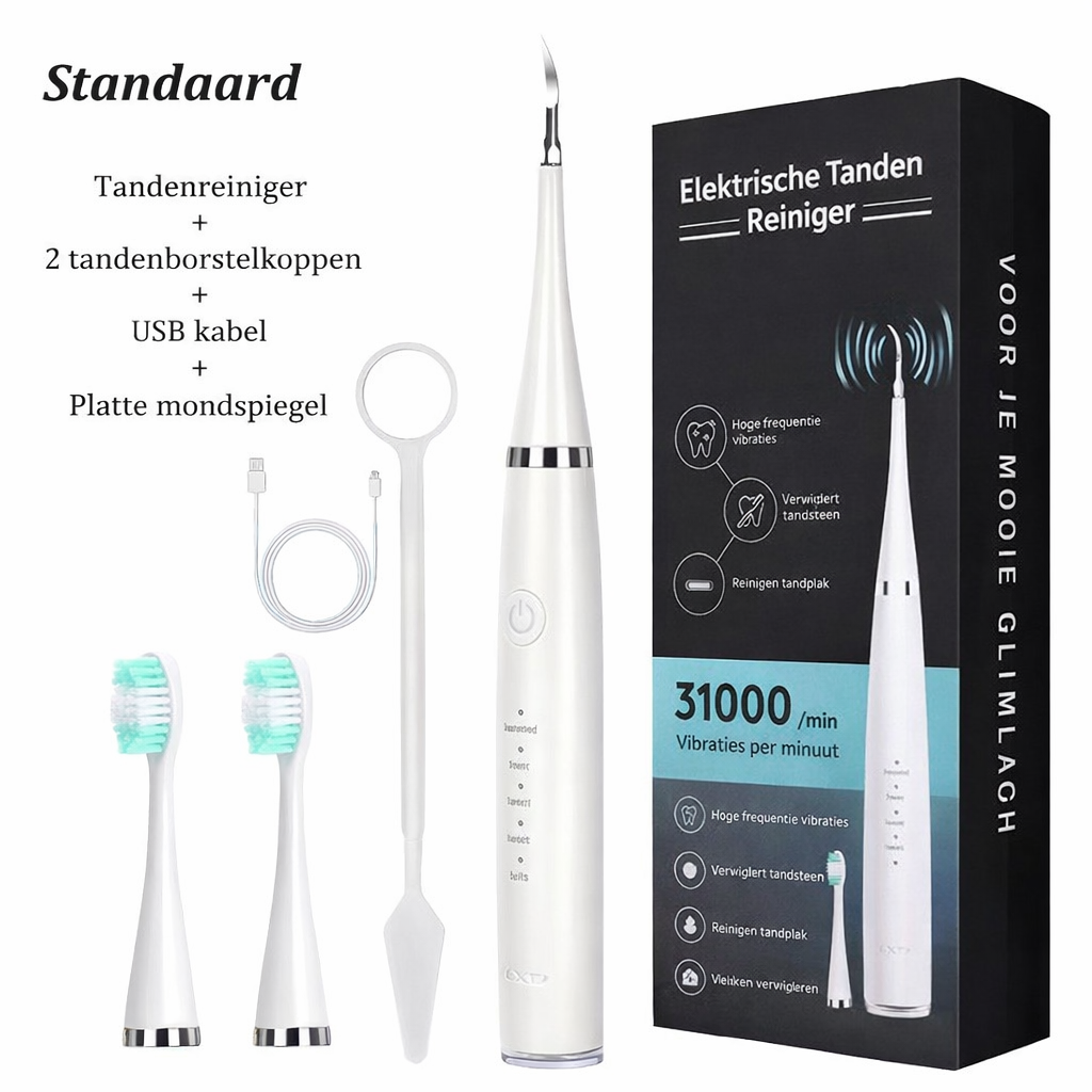 Dentaluxe Pro - Professionele ultrasone tandenreiniger