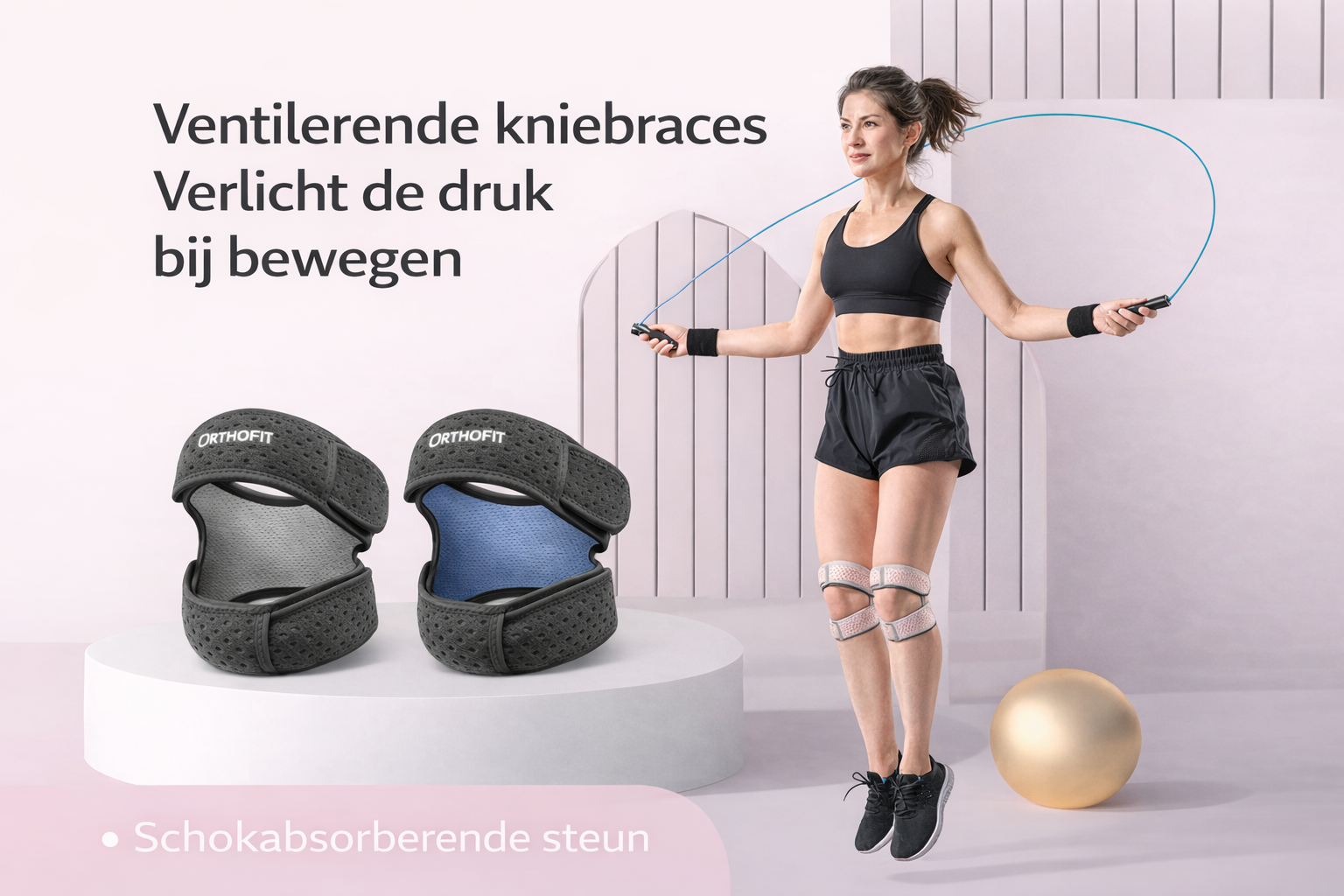 OrthoFit Kniebrace - Gerichte ondersteuning bij kniepijn