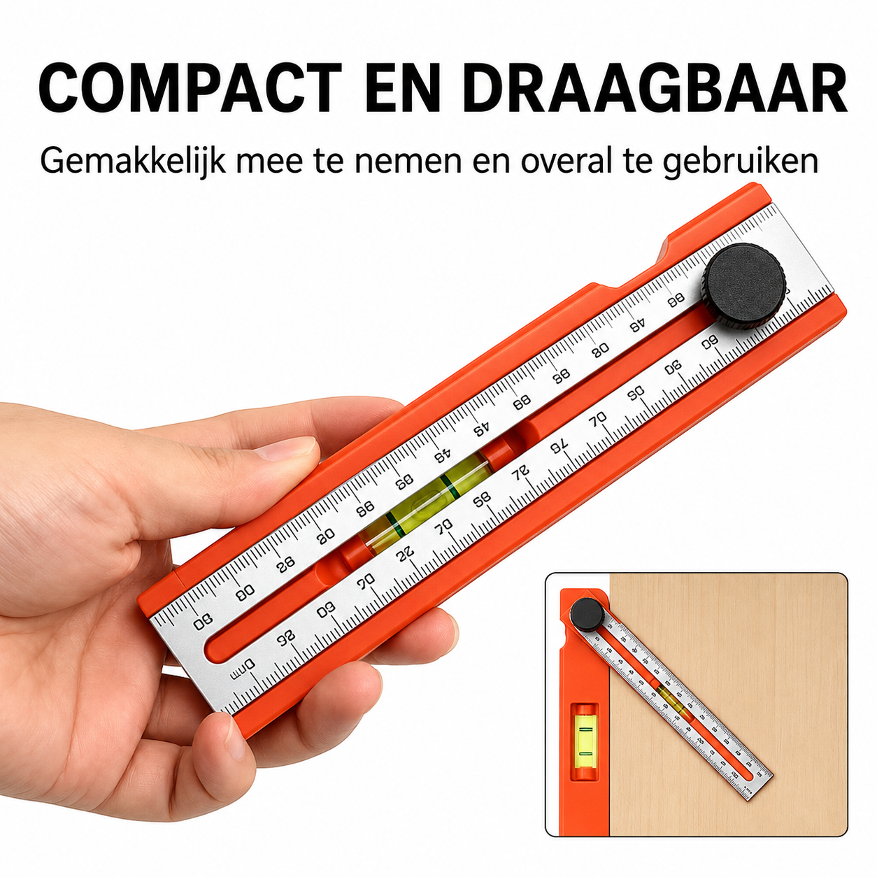 ExactMark 📏Multifunctionele meet- en markeerliniaal