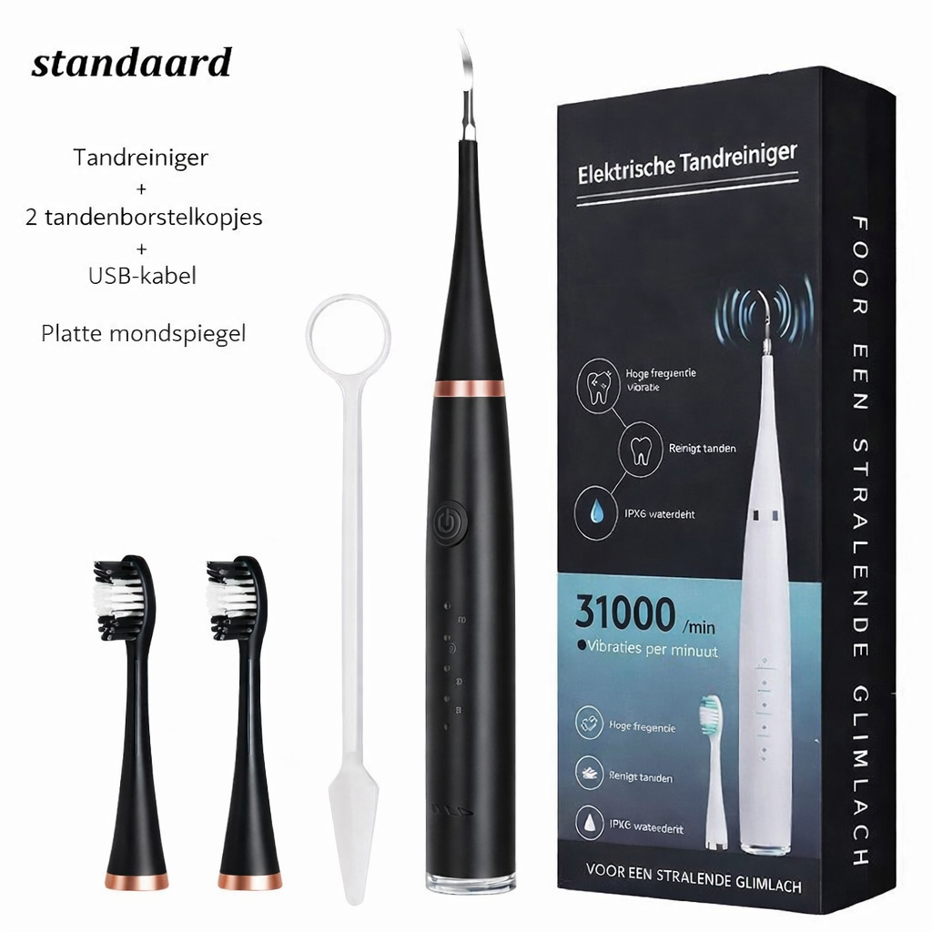 Dentaluxe Pro - Professionele ultrasone tandenreiniger