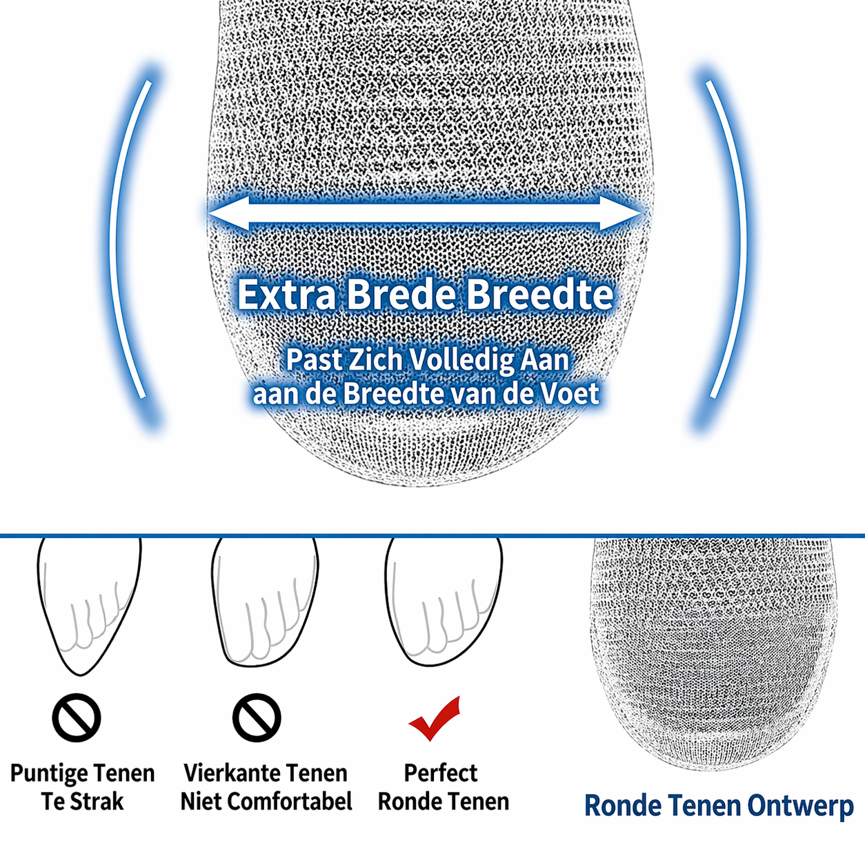 Reliva - Comfortabele Brede Schoenen
