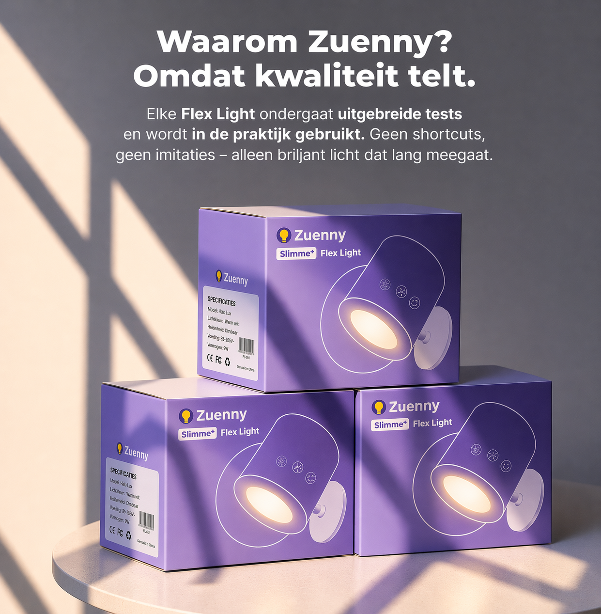 Flex Light - Dubbelzijdige wandlamp