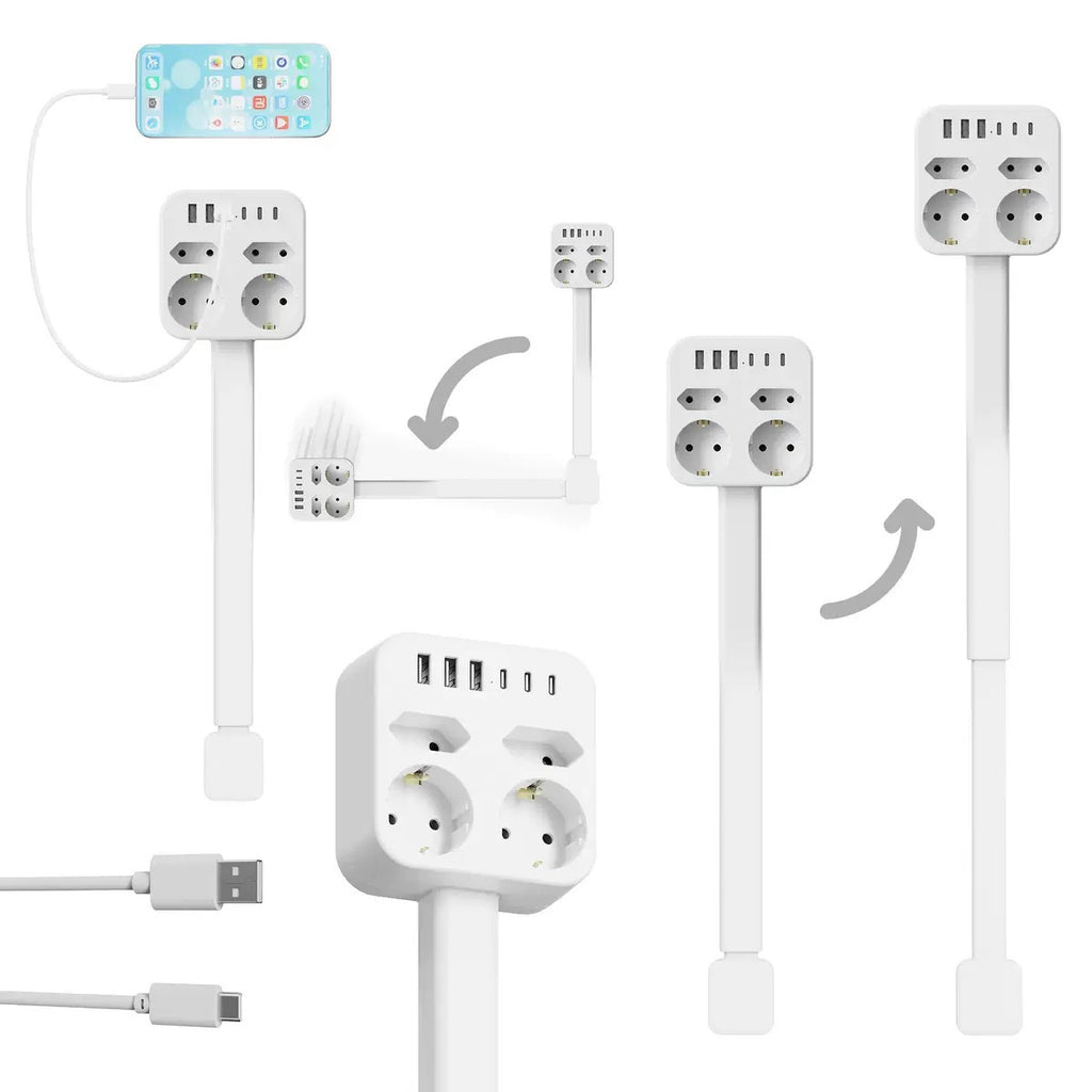 PlugDraai 180 – Verstelbare Wandstekker