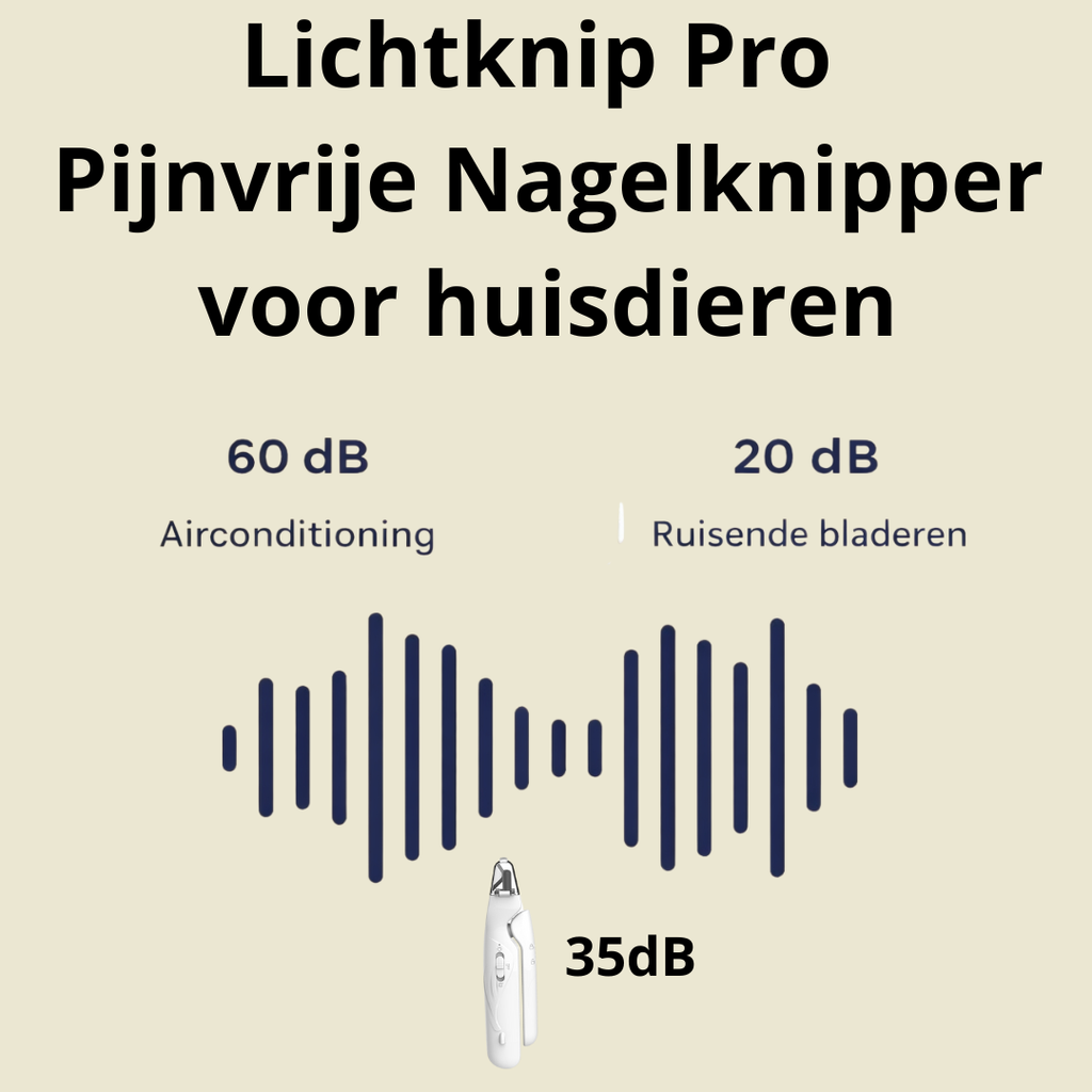 LichtKnip Pro – Veilig en stressvrij nagels knippen voor uw huisdier