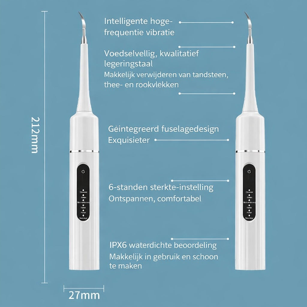 Dentaluxe Pro - Professionele ultrasone tandenreiniger